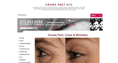 Desktop Screenshot of crowsfeetnyc.org
